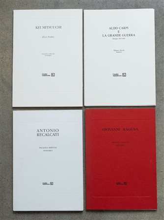 Lotto di quattro cataloghi