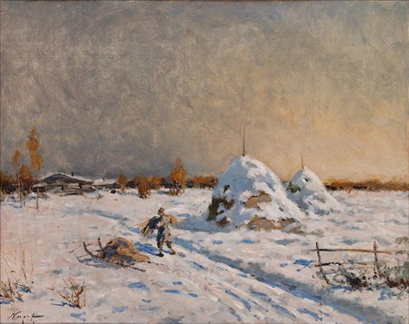 Ivan Karpoff - Nevicata in pianura