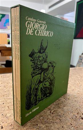 GIORGIO DE CHIRICO - Lotto unico di 3 tomi del catalogo generale. Volume primo