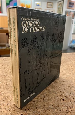 GIORGIO DE CHIRICO - Lotto unico di 3 tomi del catalogo generale. Volume quarto