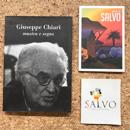 GIUSEPPE CHIARI E SALVO - Lotto unico di 3 cataloghi