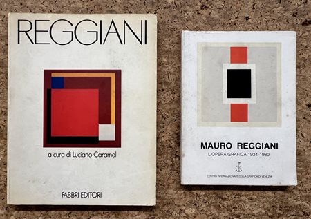 MAURO REGGIANI - Lotto unico di 2 cataloghi