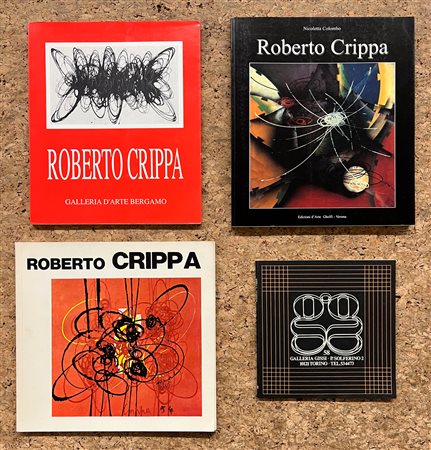 ROBERTO CRIPPA - Lotto unico di 4 cataloghi