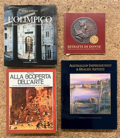 STORIA DELL'ARTE - Lotto unico di 4 cataloghi