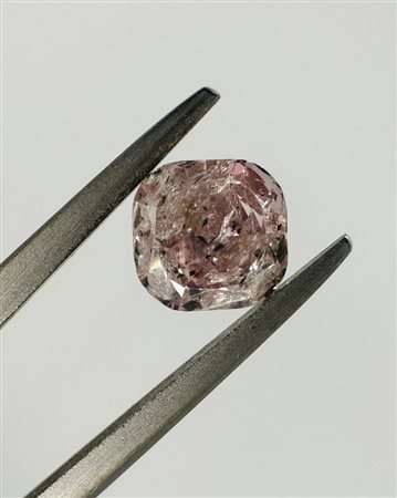 DIAMANTE 0,89 CT NATURAL FANCY CHIARO ORANGY ROSA - GIA - F30202