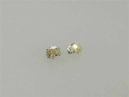 2 DIAMANTI 1,09 CT GIALLO CHIARO - VS1-SI1 - UD30112