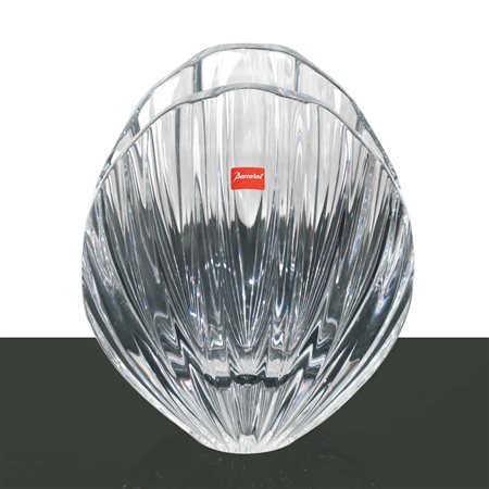 Baccarat France - Vaso a conchiglia in cristallo R. Rigot