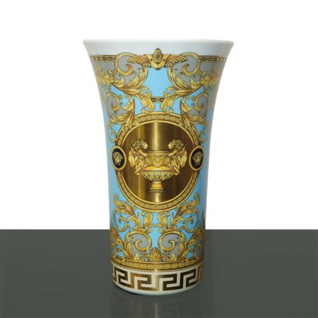 Versace  per Rosenthal - Vaso Prestige Gala Le Bleu