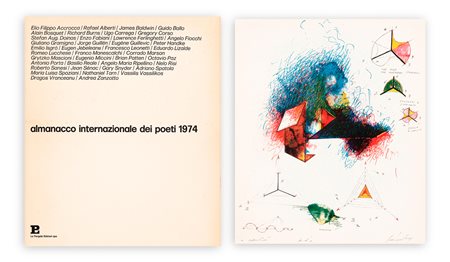GIÒ POMODORO (1930-2002) - Almanacco internazionale dei poeti 1974, 1973