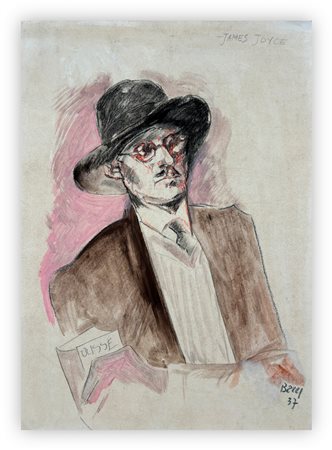 ARIS BACCI (1894-1948) - James Joyce, 1937