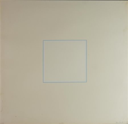 Jorrit Tornquist (1938 - 2023) WINTER, 1973-1975 serigrafia, cm 70x70; es....