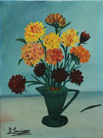 R. SEMINARA, "Vaso di fiori", 1984