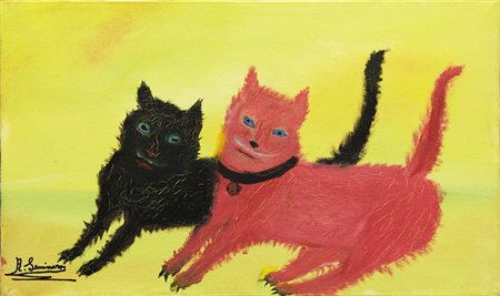 R. SEMINARA "Due Gatti", anni 80