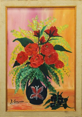 R. SEMINARA, "Vaso di fiori", anni '70