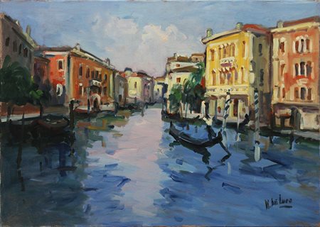 M. DE LUCA, "Paesaggio Veneziano", anni '80