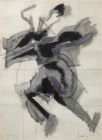 Piero Leddi (San Sebastiano Curone (AL) 1930-Milano 2016)  - Senza titolo, 1967