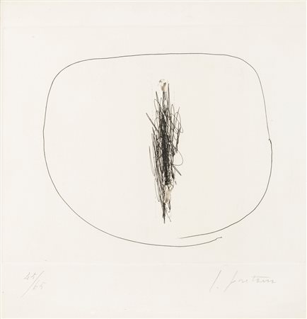 Lucio Fontana (Rosario 1899-Varese 1968)  - Concetto spaziale