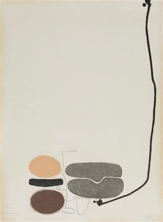 Victor Pasmore (Chelsham  1908-Malta 1998)  - Senza titolo, 1972