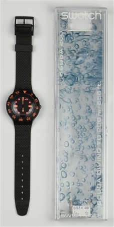 SWATCH SCUBA 200, 1990 mod. BARRIER REEF, cod. SDB100 anno 1990 Completo di...