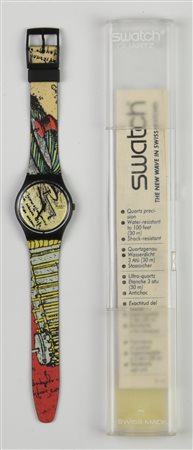 SWATCH LEONARDOS, 1991 mod. ENGINEER, cod. GB139 anno 1991 Completo di...