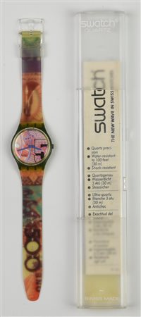 SWATCH COLOR OF MONEY,1991 mod. FRANCO, cod. GG110 anno 1991 Completo di...