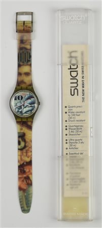 SWATCH COLOR OF MONEY, 1991 mod. MARK, cod. GM106 anno 1991 Completo di...