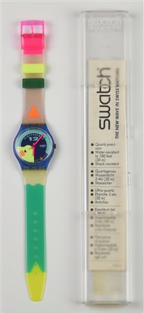 SWATCH COLD FEVER, 1991 mod. NOSEWHEELIE, cod. GN115 anno 1991 Completo di...