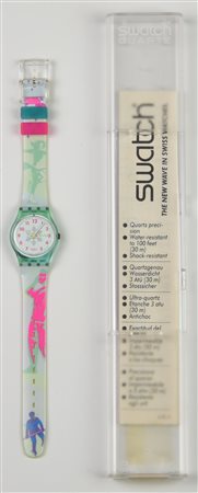 SWATCH COLD FEVER, 1991 mod. HICE-SPEED, cod. LL110 anno 1991 Completo di...