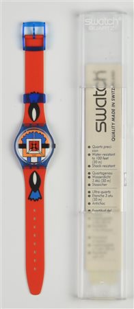 SWATCH, 1993 mod. PAELLA, cod. GN129 anno 1993 Completo di scatola e...