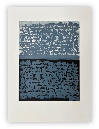 MAX ERNST (1891-1976) - L'air lavé a l'eau, 1973