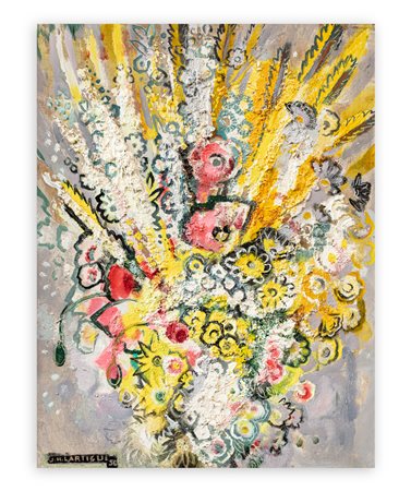 JACQES-HENRI LARTIGUE (1894-1986) - Vaso di fiori, 1950