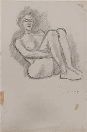 MACCARI MINO (1898 - 1989) - IL NUDINO, 1932.