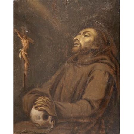 Giuseppe Maria Crespi (1665-1747), San Francesco in estasi