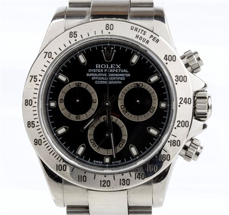 ROLEX  
Cosmograph Daytona: orologio polso acciaio in acciaio ref. 116520 full set 2003
 40mm