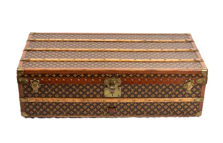 Louis Vuitton  
Louis Vuitton Baule Antico- Courrier 1920/1929 
Tela 