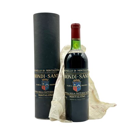  
Biondi Santi, Brunello di Montalcino Riserva 1970
Italy-Tuscany 0,75