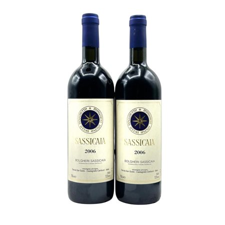  
Tenuta San Guido, Sassicaia 2006
Italy-Tuscany 0,75