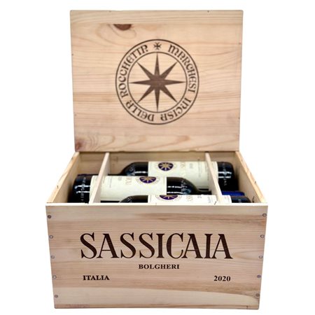  
Tenuta San Guido Bolgheri, Sassicaia 2020
Italy-Tuscany 0,75