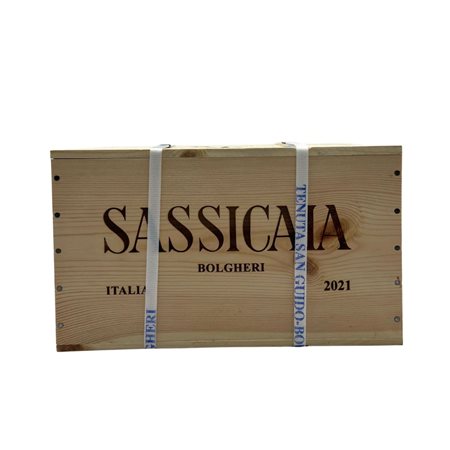  
Tenuta San Guido, Sassicaia 2021
Italy-Tuscany 0,75