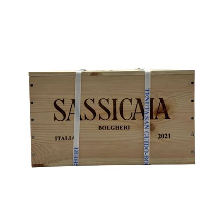  
Tenuta San Guido, Sassicaia 2021
Italy-Tuscany 0,75