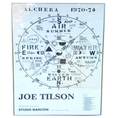 Joe Tilson (Londra 1928 - 2023). Alchera 1970-74.
