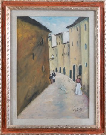 Giuseppe Gagliardi (Bologna 1902 - 2005), Paesaggio.