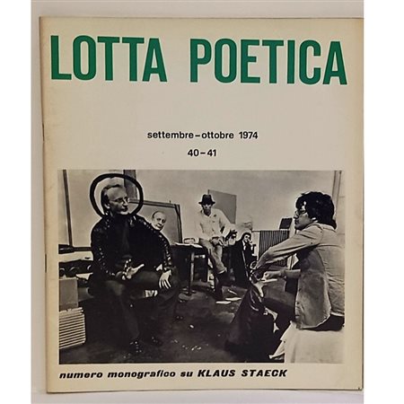 Lotta Poetica, Paul De Vree, Sarenco. Settembre - ottobre. 40 - 41.