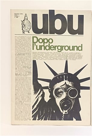 UBU, Franco Quadri. Anno 1 Numero 1, dicembre 1970.