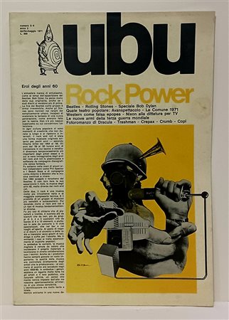 UBU, Franco Quadri. Anno 2 Numero 5-6, aprile-maggio 1971.