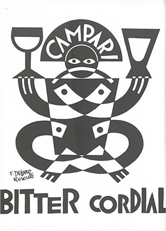 Poster di Fortunato Depero, Bitter cordial