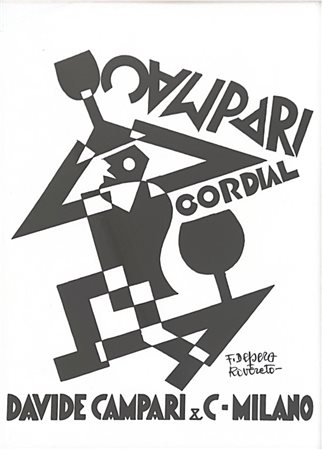 Poster di Fortunato Depero, Davide Campari