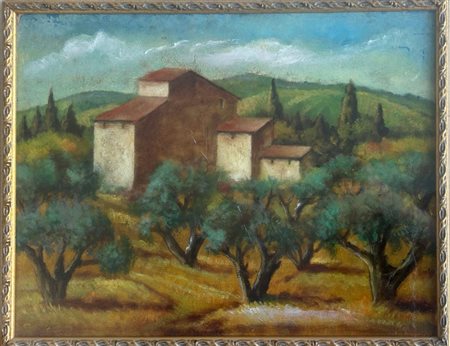 Piero Lemmi, Paesaggio toscano