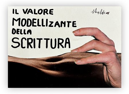 LUIGI TOLA (1930-2014) - Il valore modellizante della scrittura, 2008