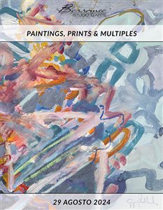 ASTA N.223 - PAINTINGS, PRINTS & MULTIPLES